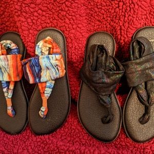 Sanuk Yoga Slings - 2 Pair